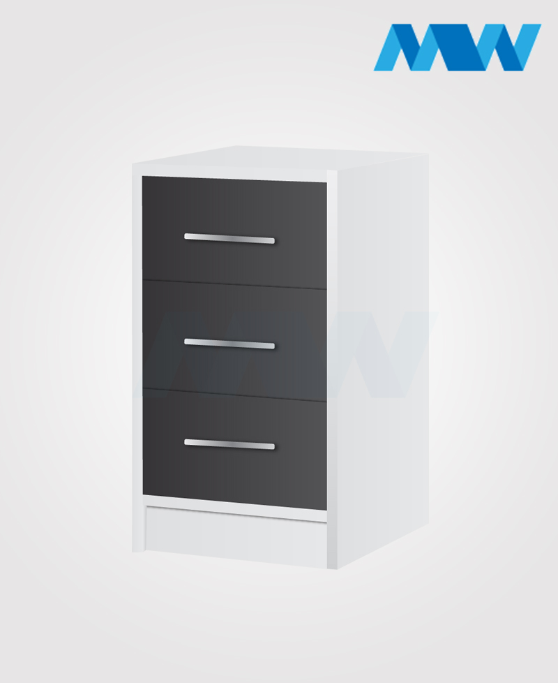 Bedside Table With 3 Drawers Fast Delivery The Magic Woods